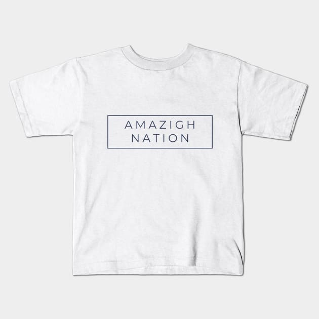 Amazigh Nation Kids T-Shirt by Purely Moroccan